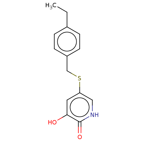 Chemical structure of BindingDB Monomer ID 190377