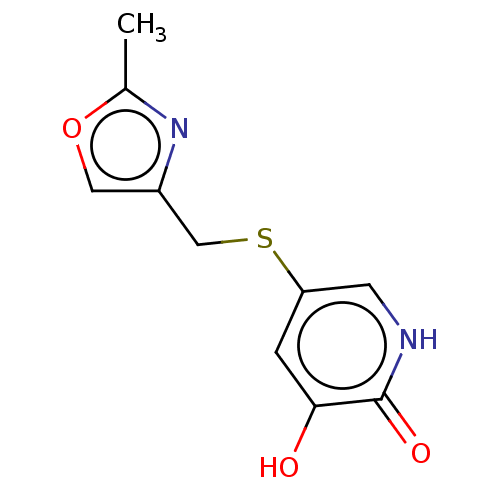 Chemical structure of BindingDB Monomer ID 190381