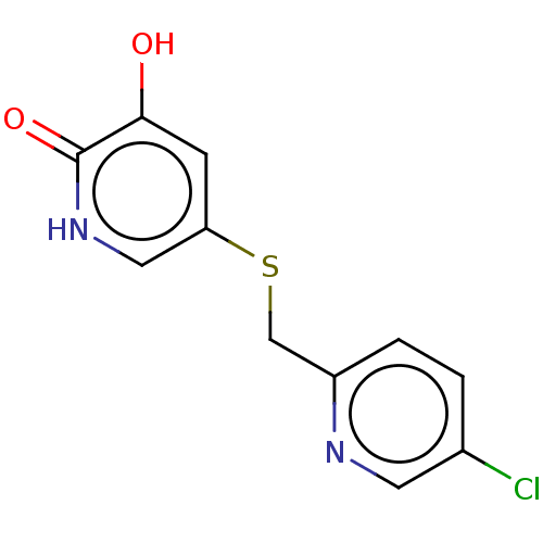 Chemical structure of BindingDB Monomer ID 190384