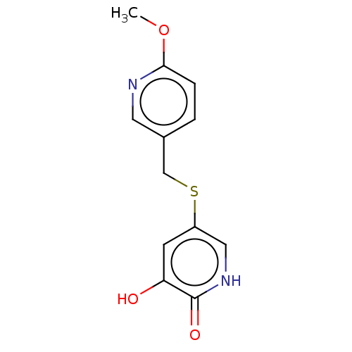 Chemical structure of BindingDB Monomer ID 190390