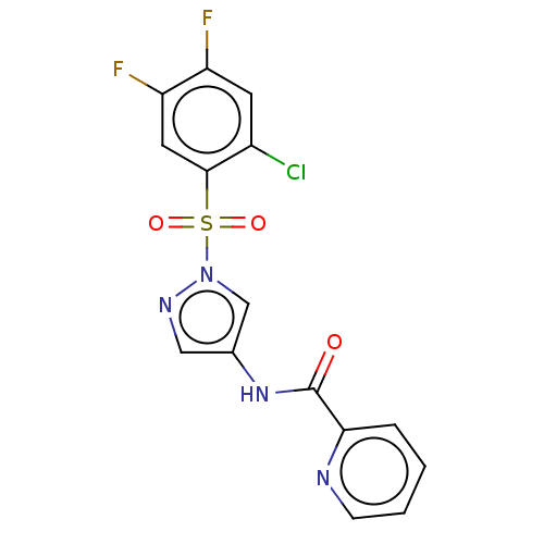 Chemical structure of BindingDB Monomer ID 190422