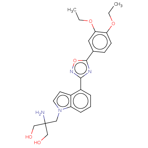 Chemical structure of BindingDB Monomer ID 190504