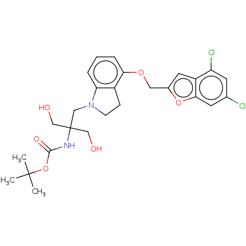Chemical structure of BindingDB Monomer ID 190509