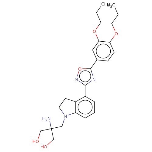 Chemical structure of BindingDB Monomer ID 190519