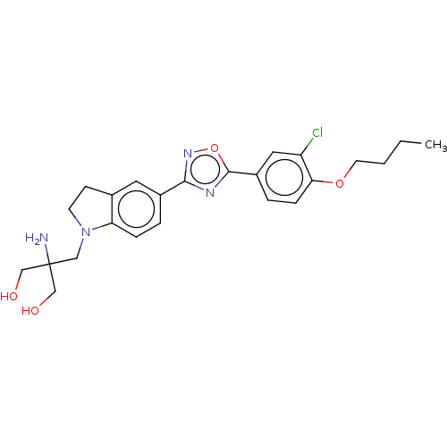Chemical structure of BindingDB Monomer ID 190524