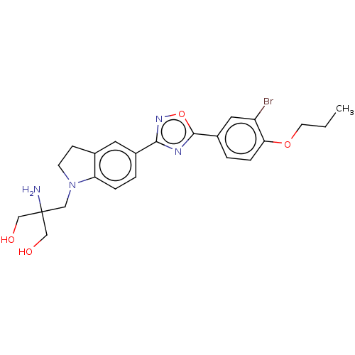 Chemical structure of BindingDB Monomer ID 190526
