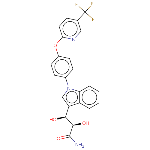 Chemical structure of BindingDB Monomer ID 190555