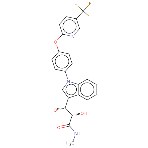 Chemical structure of BindingDB Monomer ID 190557