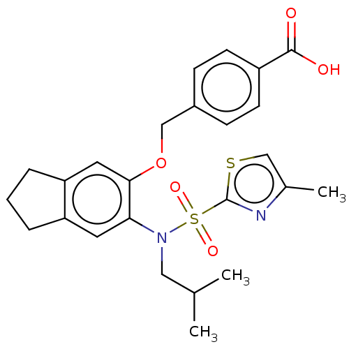 Chemical structure of BindingDB Monomer ID 190564