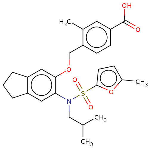 Chemical structure of BindingDB Monomer ID 190568
