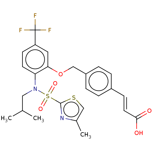 Chemical structure of BindingDB Monomer ID 190569