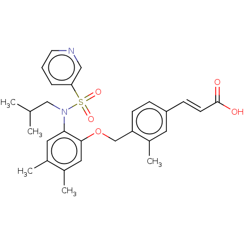 Chemical structure of BindingDB Monomer ID 190571