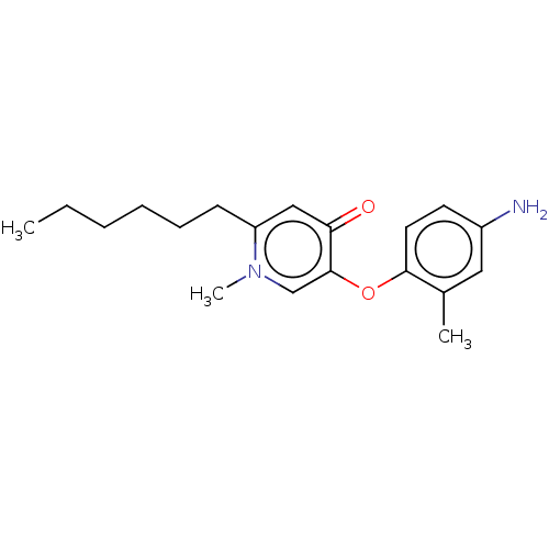 Chemical structure of BindingDB Monomer ID 190658