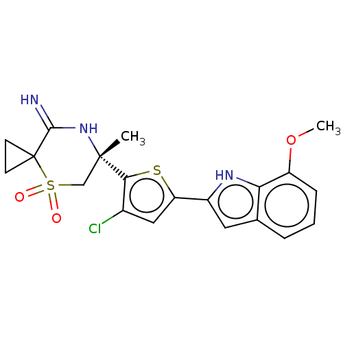 Chemical structure of BindingDB Monomer ID 190796