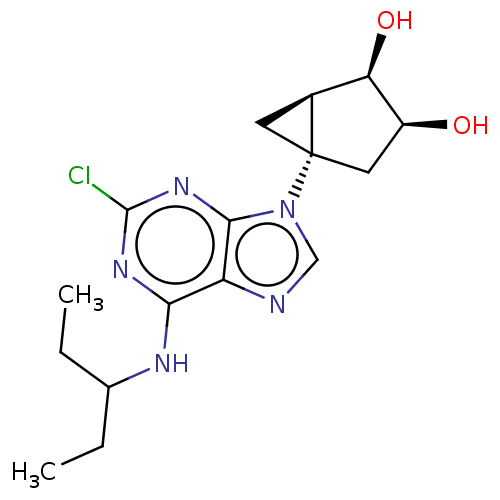 Chemical structure of BindingDB Monomer ID 191056