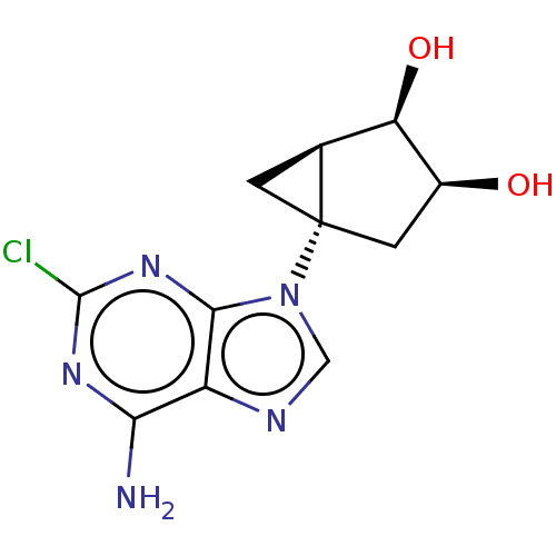 Chemical structure of BindingDB Monomer ID 191067