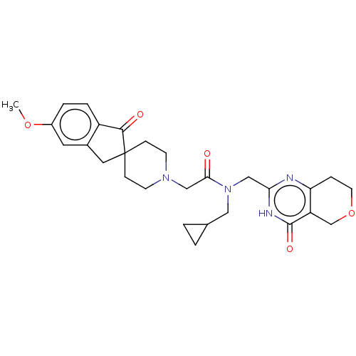 Chemical structure of BindingDB Monomer ID 191194