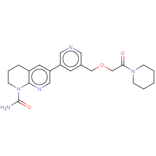 Chemical structure of BindingDB Monomer ID 191458