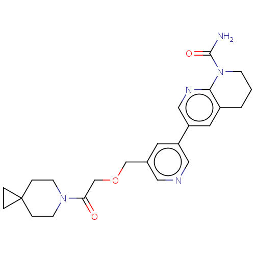 Chemical structure of BindingDB Monomer ID 191460