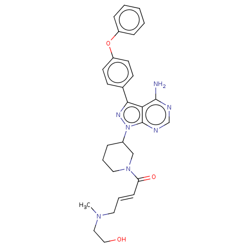Chemical structure of BindingDB Monomer ID 191609