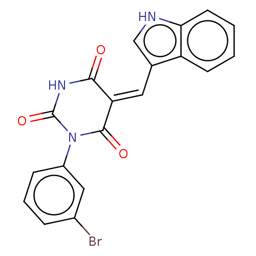 Chemical structure of BindingDB Monomer ID 191630