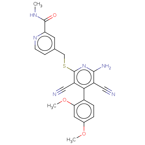 Chemical structure of BindingDB Monomer ID 191816
