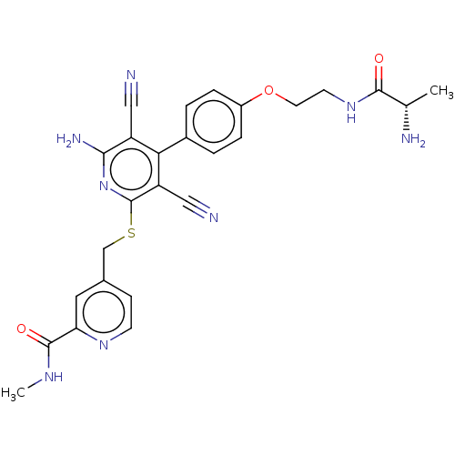 Chemical structure of BindingDB Monomer ID 191827