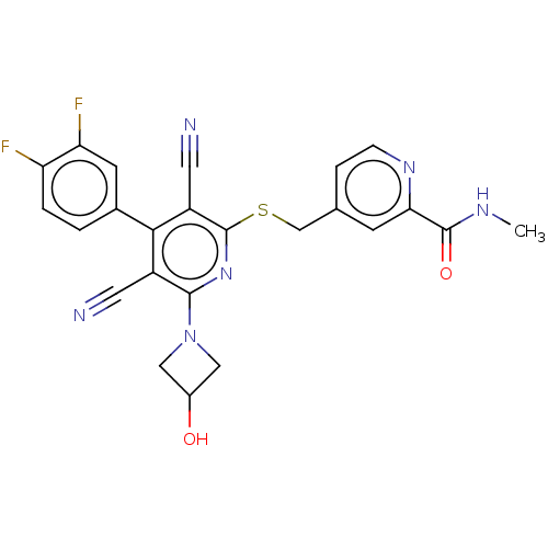 Chemical structure of BindingDB Monomer ID 191846