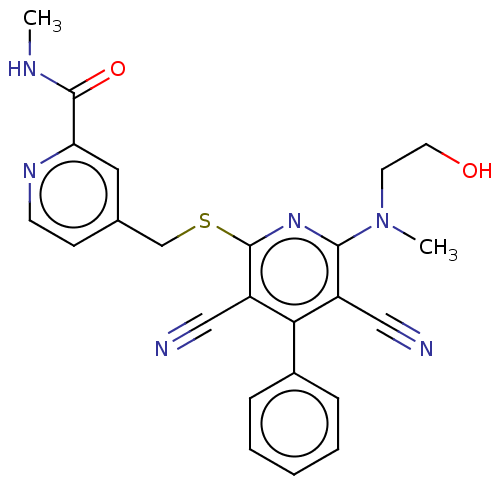 Chemical structure of BindingDB Monomer ID 191847