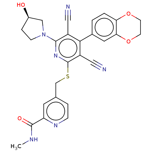 Chemical structure of BindingDB Monomer ID 191854