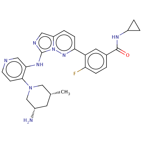 Chemical structure of BindingDB Monomer ID 192599