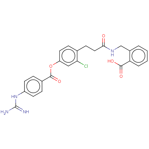 Chemical structure of BindingDB Monomer ID 193341