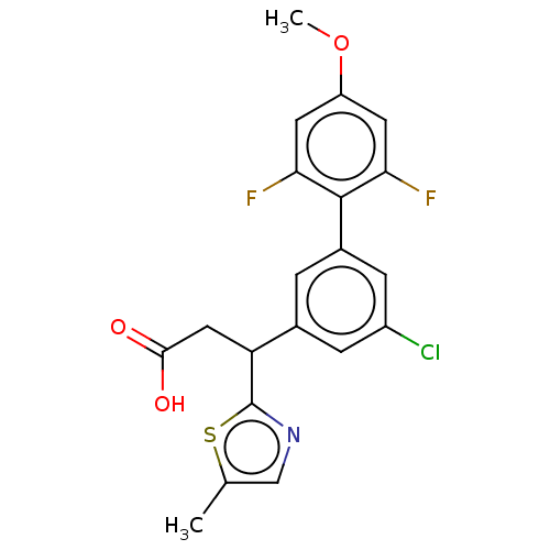 Chemical structure of BindingDB Monomer ID 193609