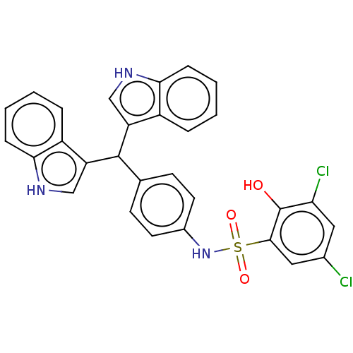 Chemical structure of BindingDB Monomer ID 193786