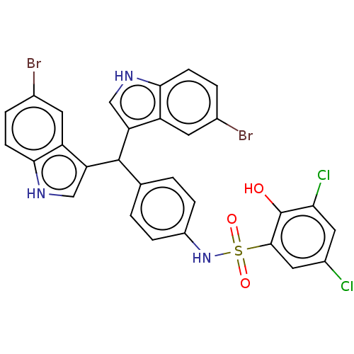 Chemical structure of BindingDB Monomer ID 193801