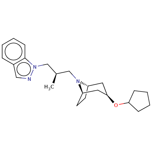 Chemical structure of BindingDB Monomer ID 193804