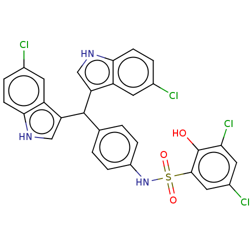 Chemical structure of BindingDB Monomer ID 193816