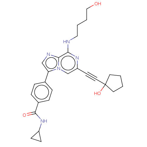 Chemical structure of BindingDB Monomer ID 194271