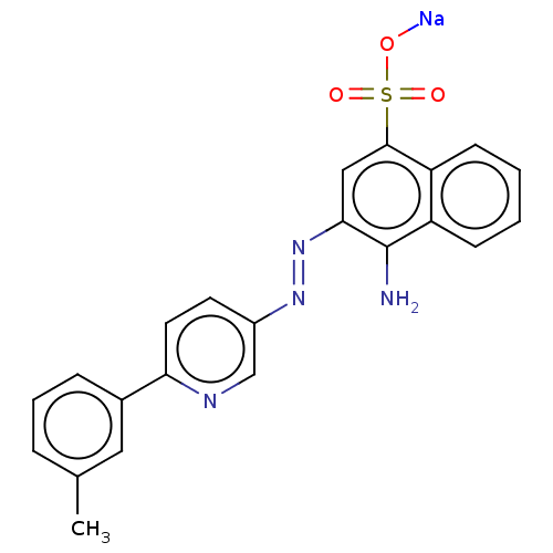 Chemical structure of BindingDB Monomer ID 194587