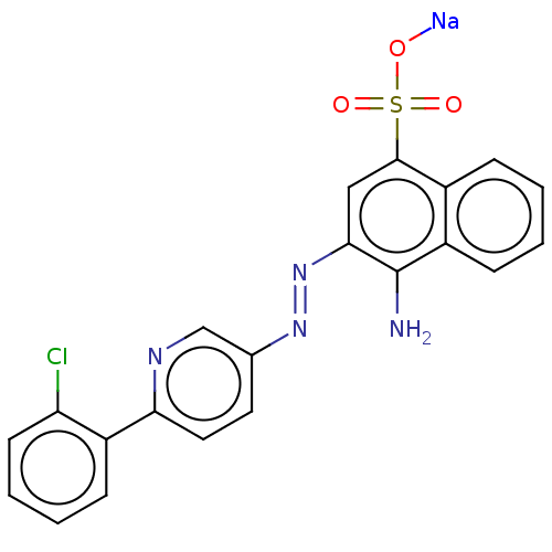 Chemical structure of BindingDB Monomer ID 194596