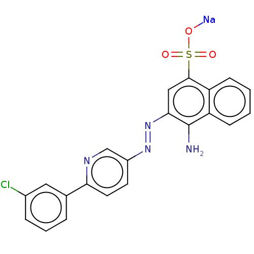 Chemical structure of BindingDB Monomer ID 194597