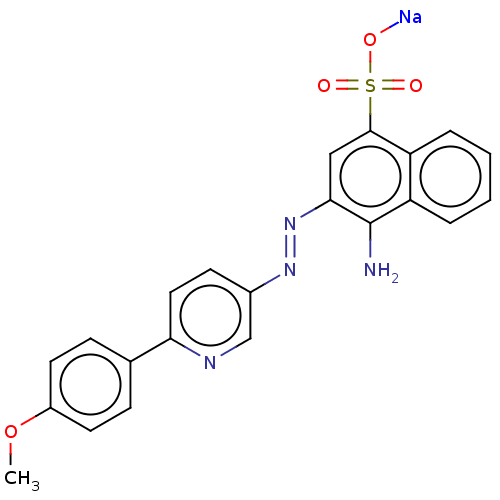 Chemical structure of BindingDB Monomer ID 194600