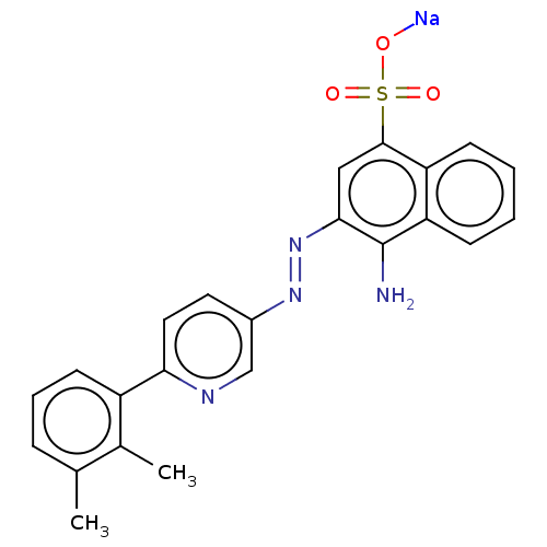 Chemical structure of BindingDB Monomer ID 194605