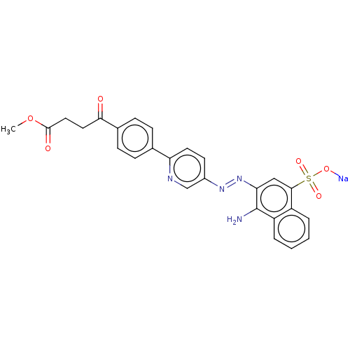 Chemical structure of BindingDB Monomer ID 194609