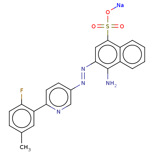 Chemical structure of BindingDB Monomer ID 194621