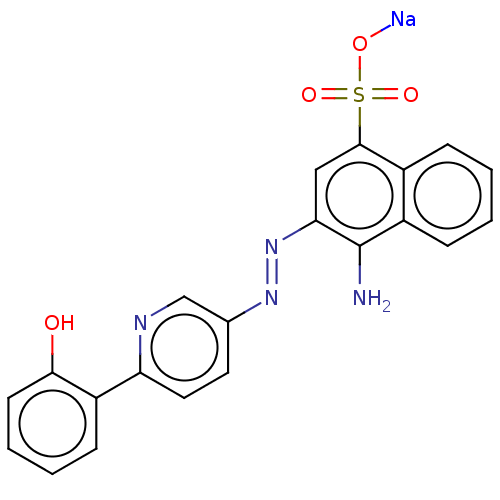 Chemical structure of BindingDB Monomer ID 194625