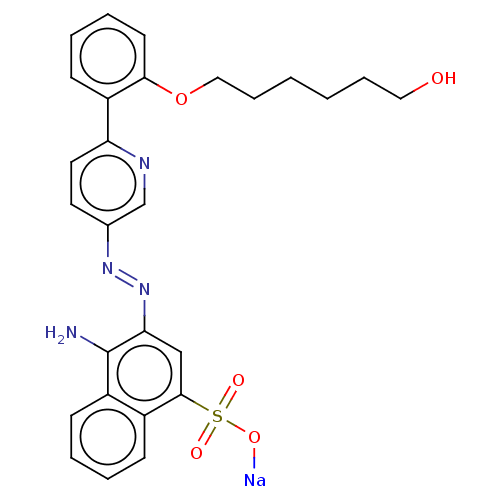 Chemical structure of BindingDB Monomer ID 194626