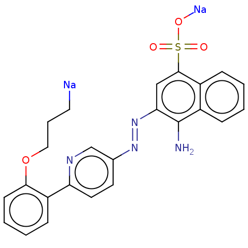 Chemical structure of BindingDB Monomer ID 194627