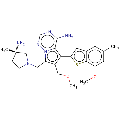 Chemical structure of BindingDB Monomer ID 194833