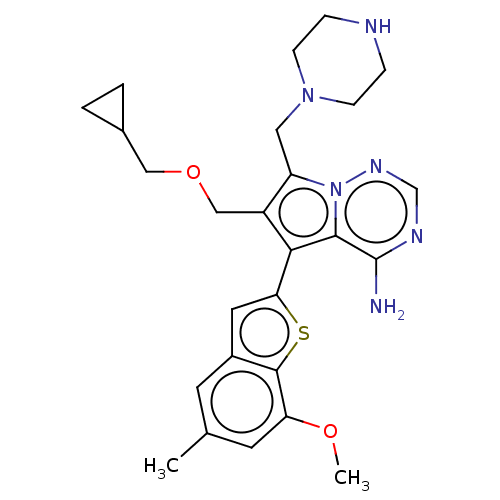Chemical structure of BindingDB Monomer ID 194844